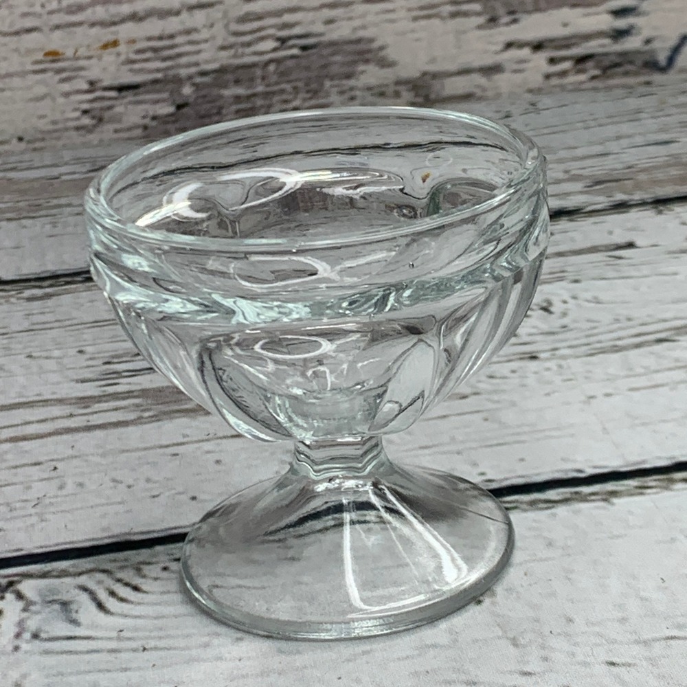 Libbey Fountainware Sherbet Dish Dessert Cup Glass Pedestal‎ Bowl 2.5 oz
